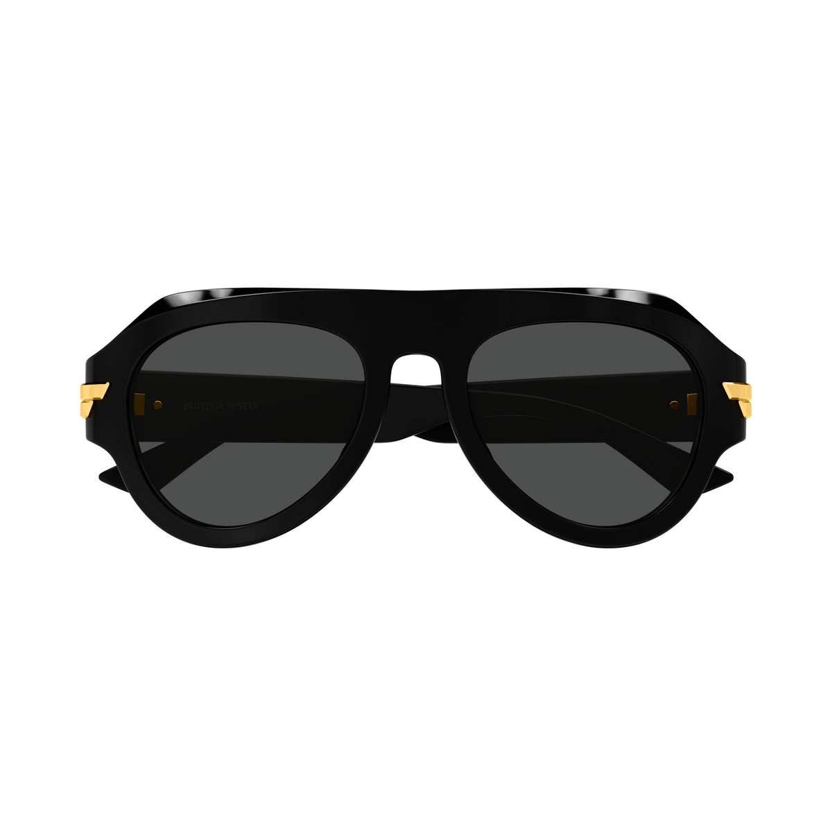Bottega Veneta BV1488S Noir 006 de face - Les Lunettes de Pauline