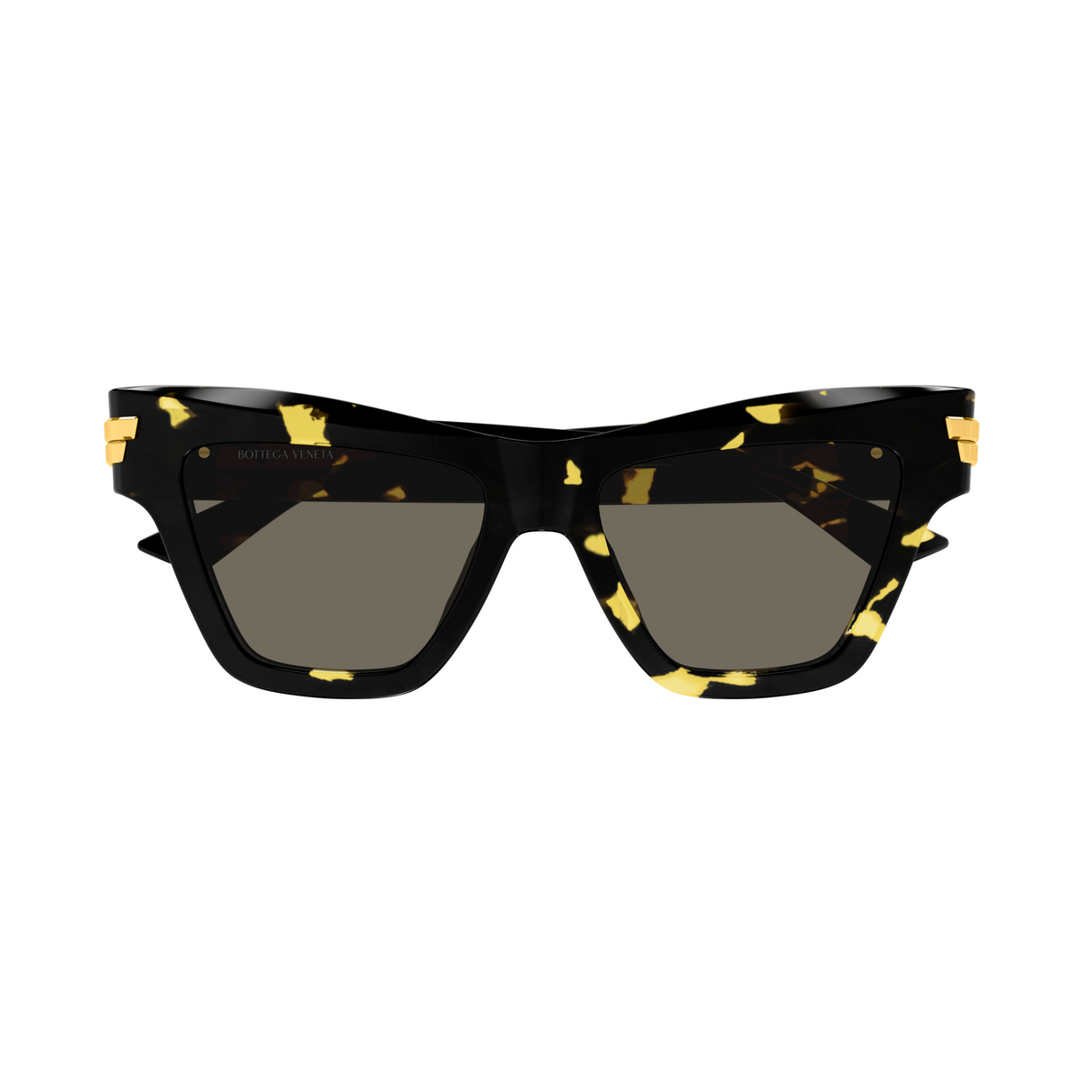 Bottega Veneta BV1489S Écaille Havane 002 de face - Les Lunettes de Pauline