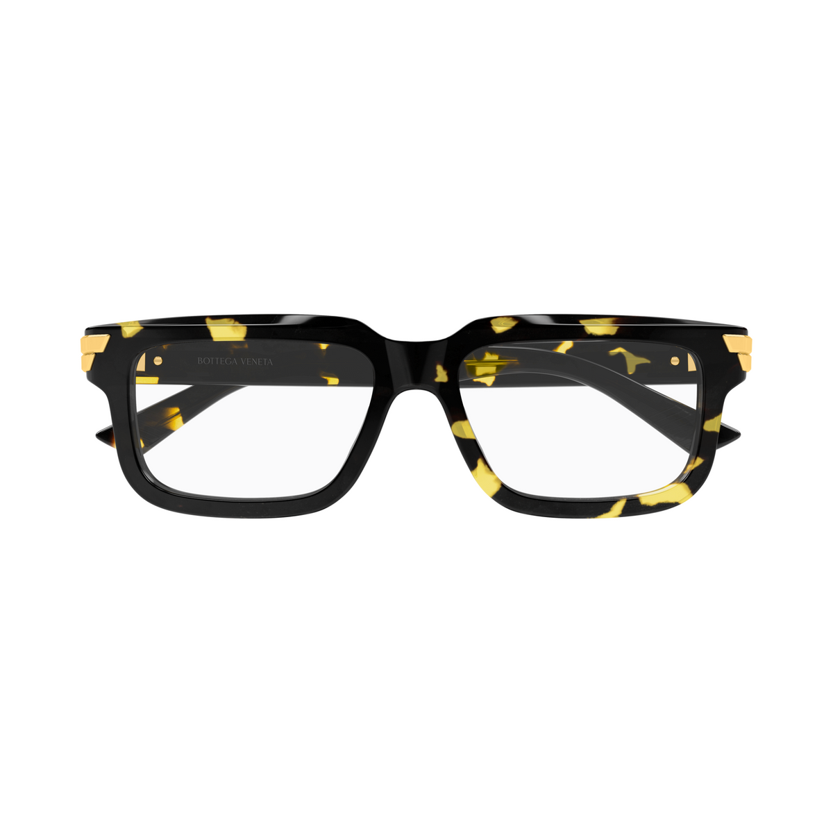 Bottega Veneta BV1490O Écaille Havane 007 de face - Les Lunettes de Pauline