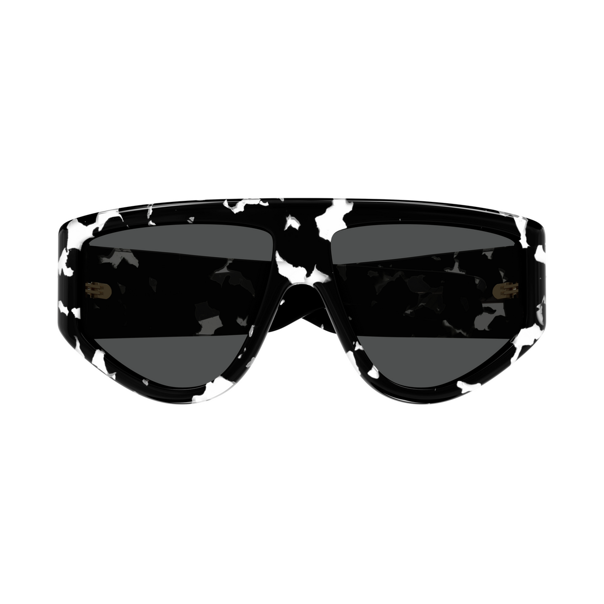 Bottega Veneta BV1492S Écaille Noir et Blanc 004 de face - Les Lunettes de Pauline