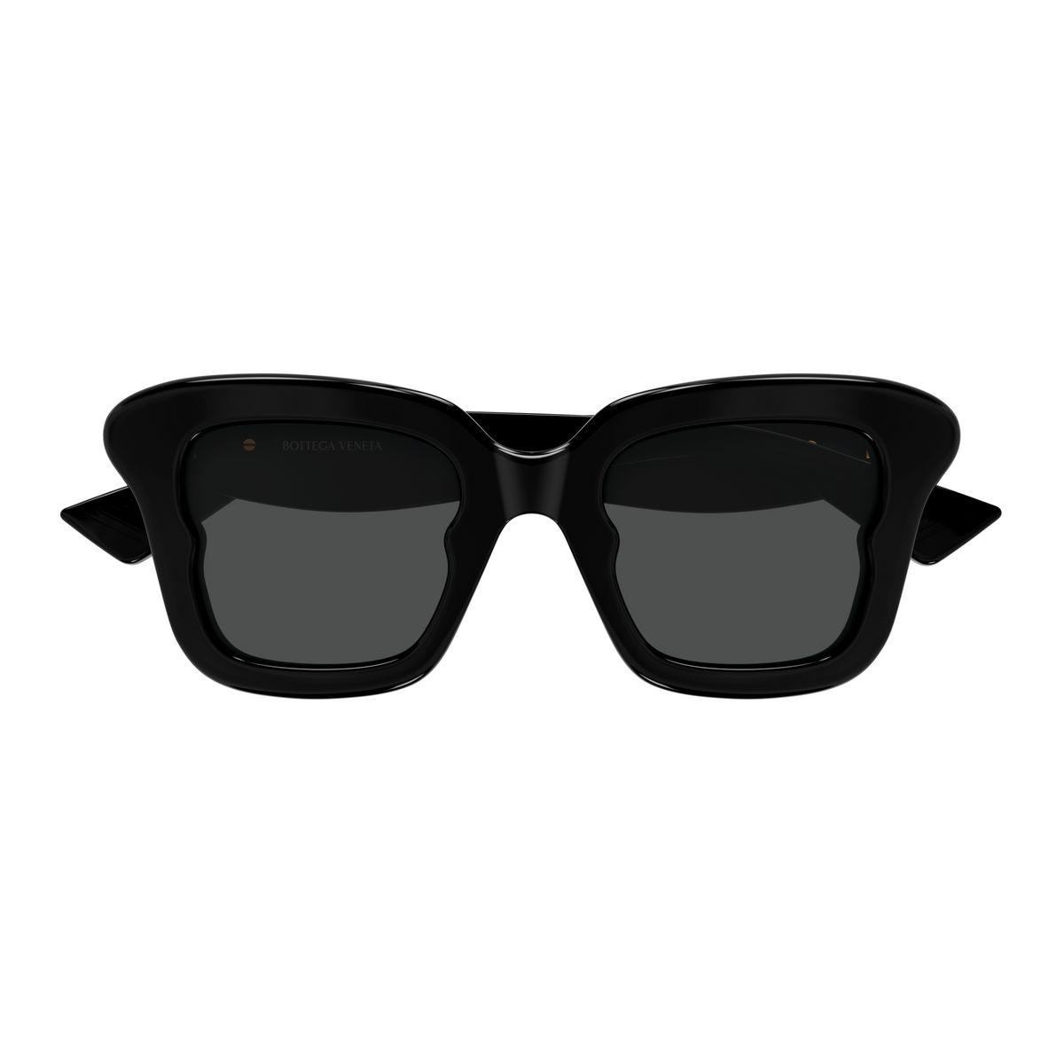 Bottega Veneta BV1493S Noir 001 de face - Les Lunettes de Pauline