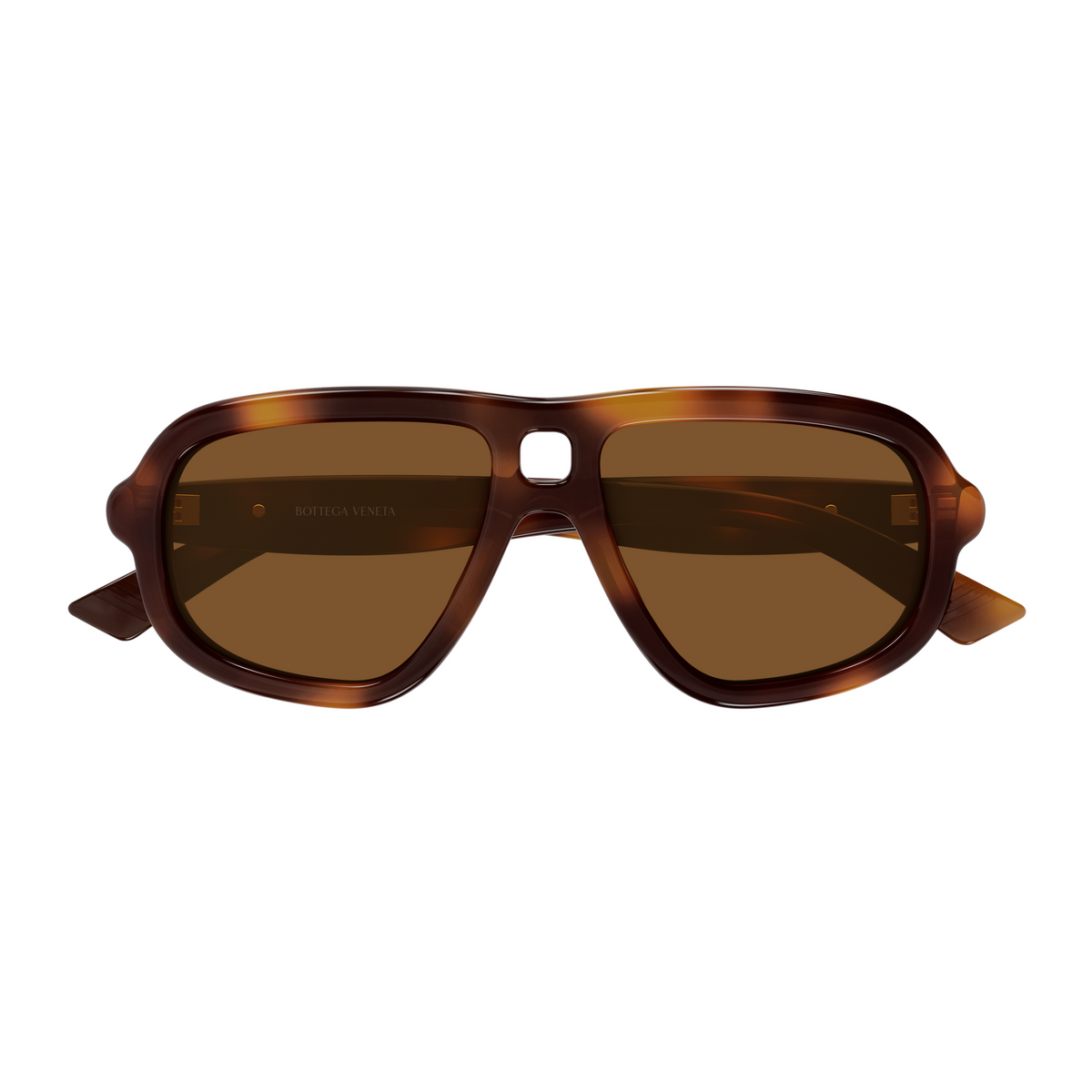 Bottega Veneta BV1494S Écaille Havane 002 de face - Les Lunettes de Pauline