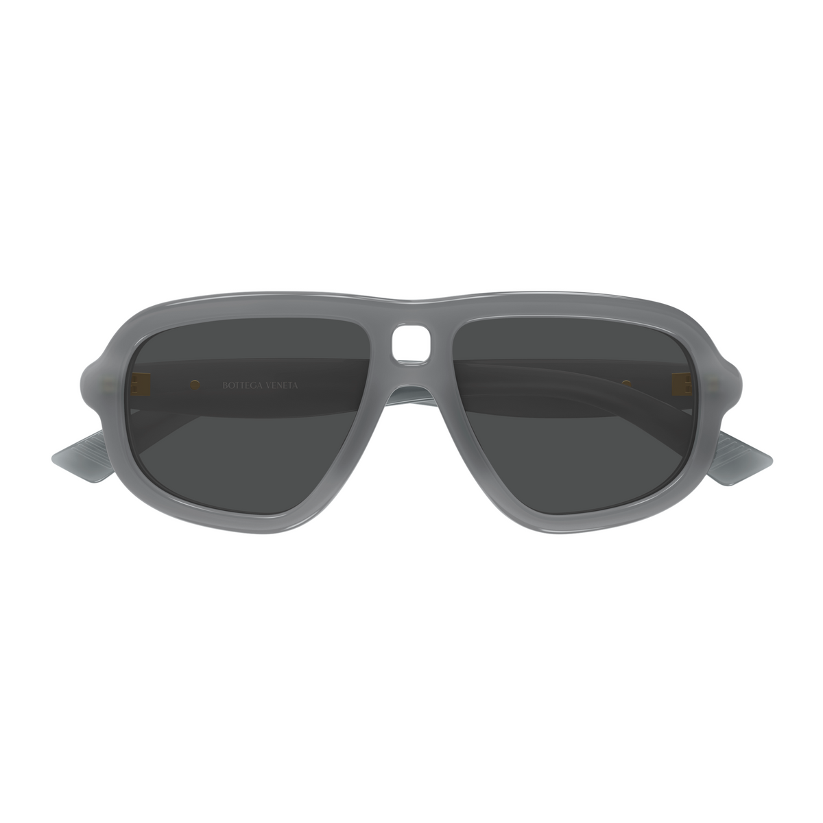 Bottega Veneta BV1494S Gris Cristal 004 de face - Les Lunettes de Pauline
