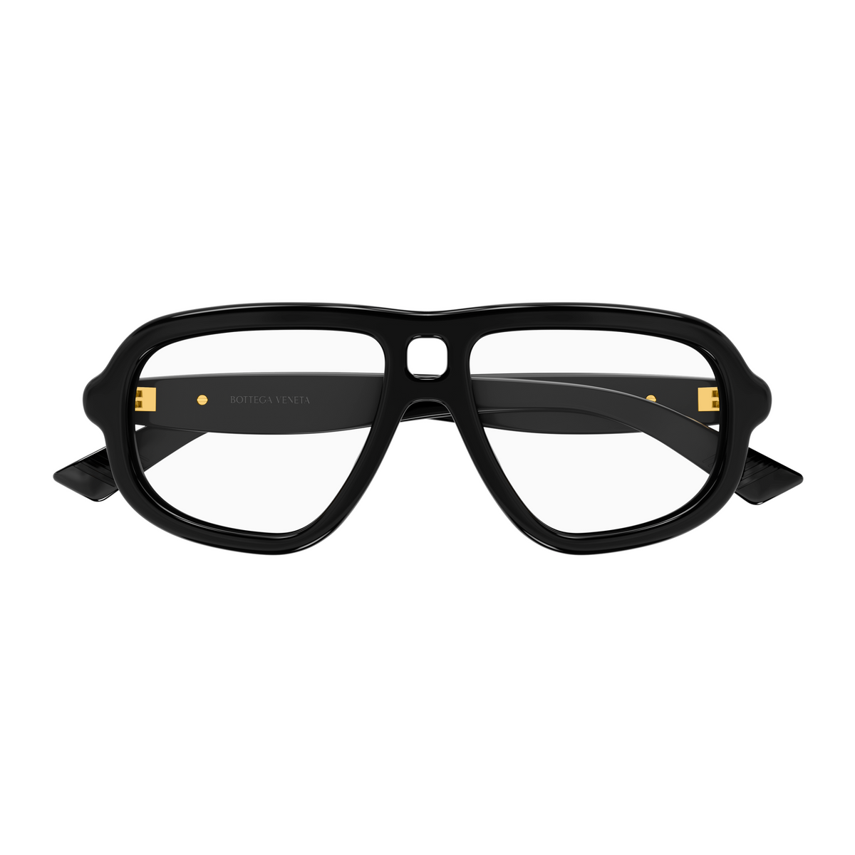 Bottega Veneta BV1495O Noir 53 001 de face - Les Lunettes de Pauline