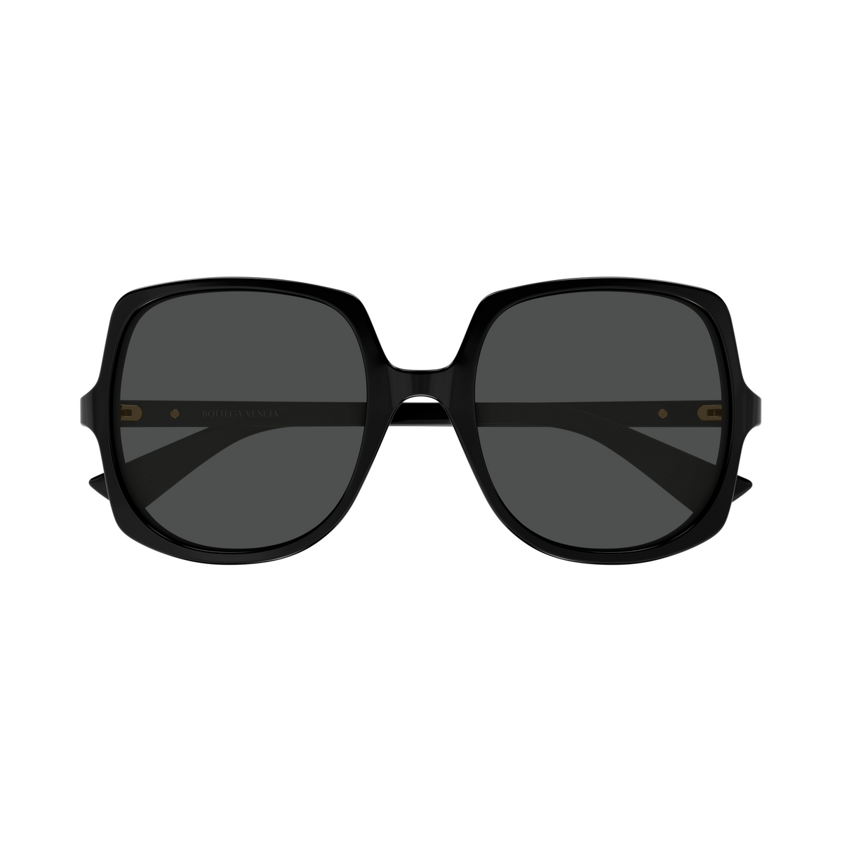 Bottega Veneta BV1498S Noir 001 de face - Les Lunettes de Pauline