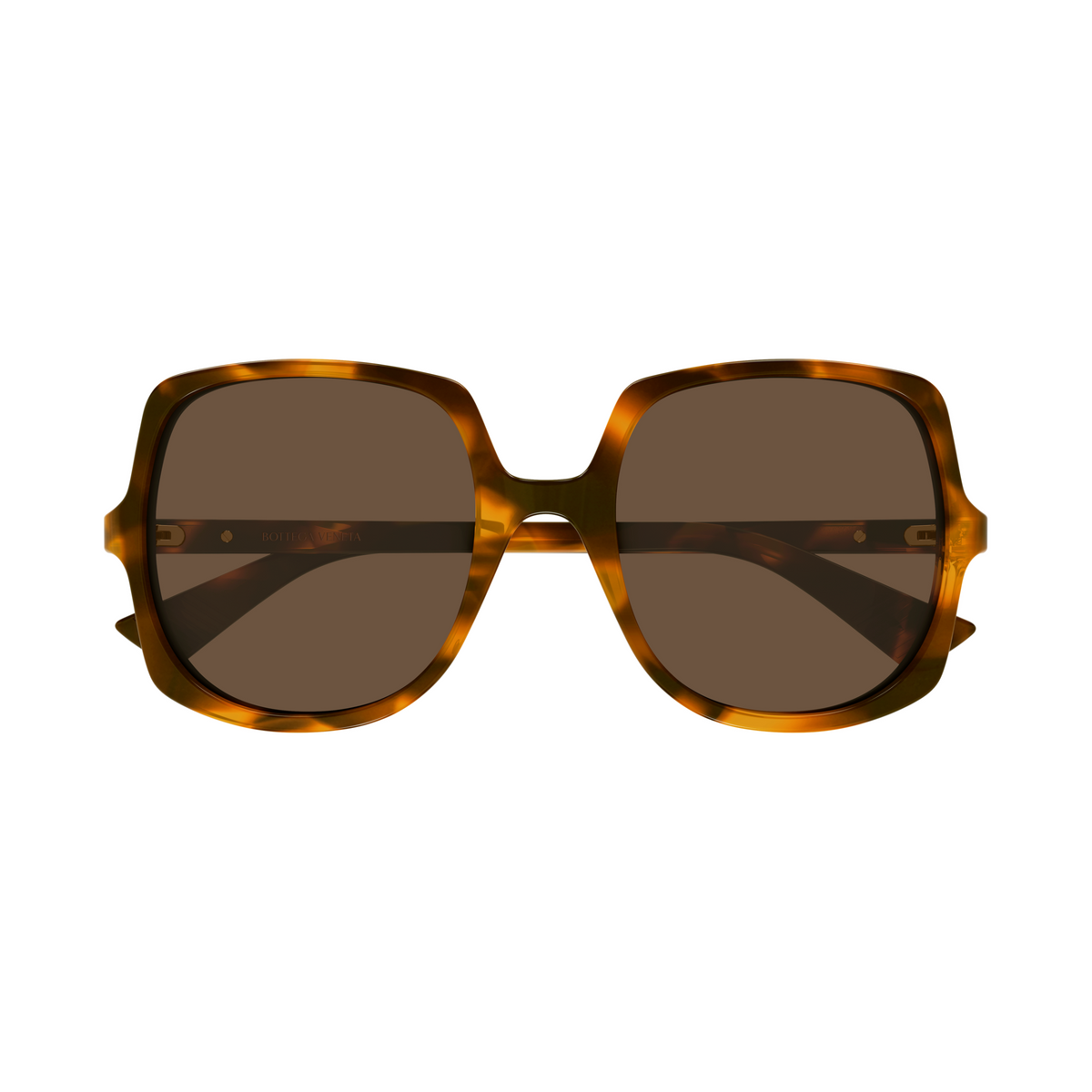 Bottega Veneta BV1498S Écaille Havane 002 de face - Les Lunettes de Pauline