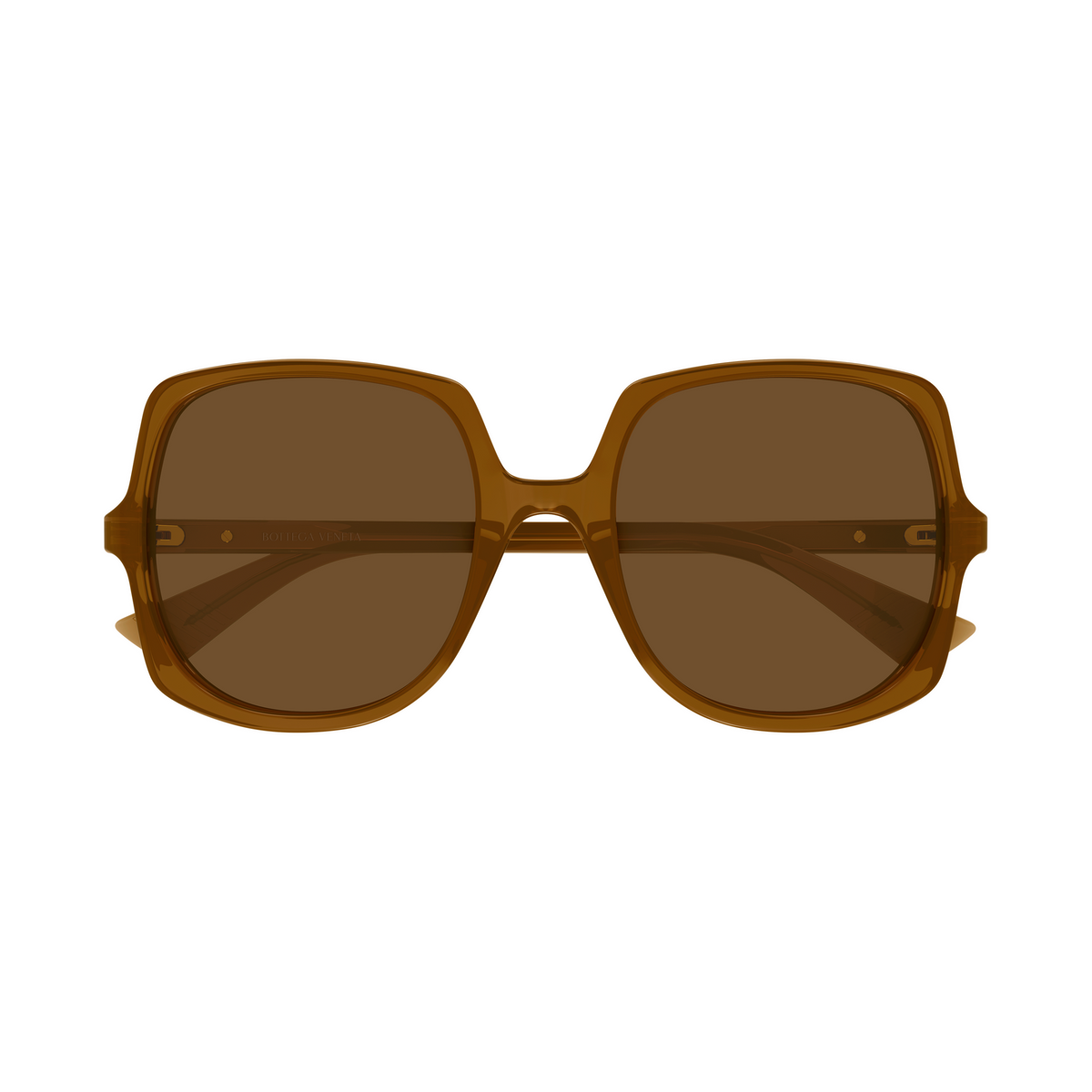 Bottega Veneta BV1498S Brun 003 de face - Les Lunettes de Pauline