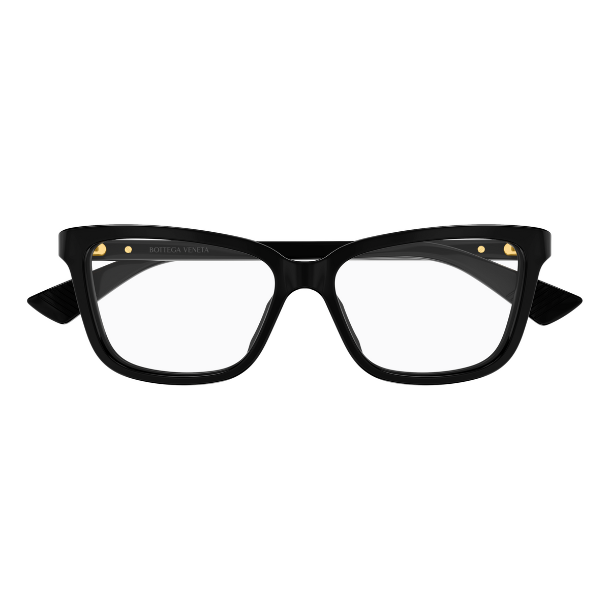 Bottega Veneta BV1499O Noir 52 001 de face - Les Lunettes de Pauline