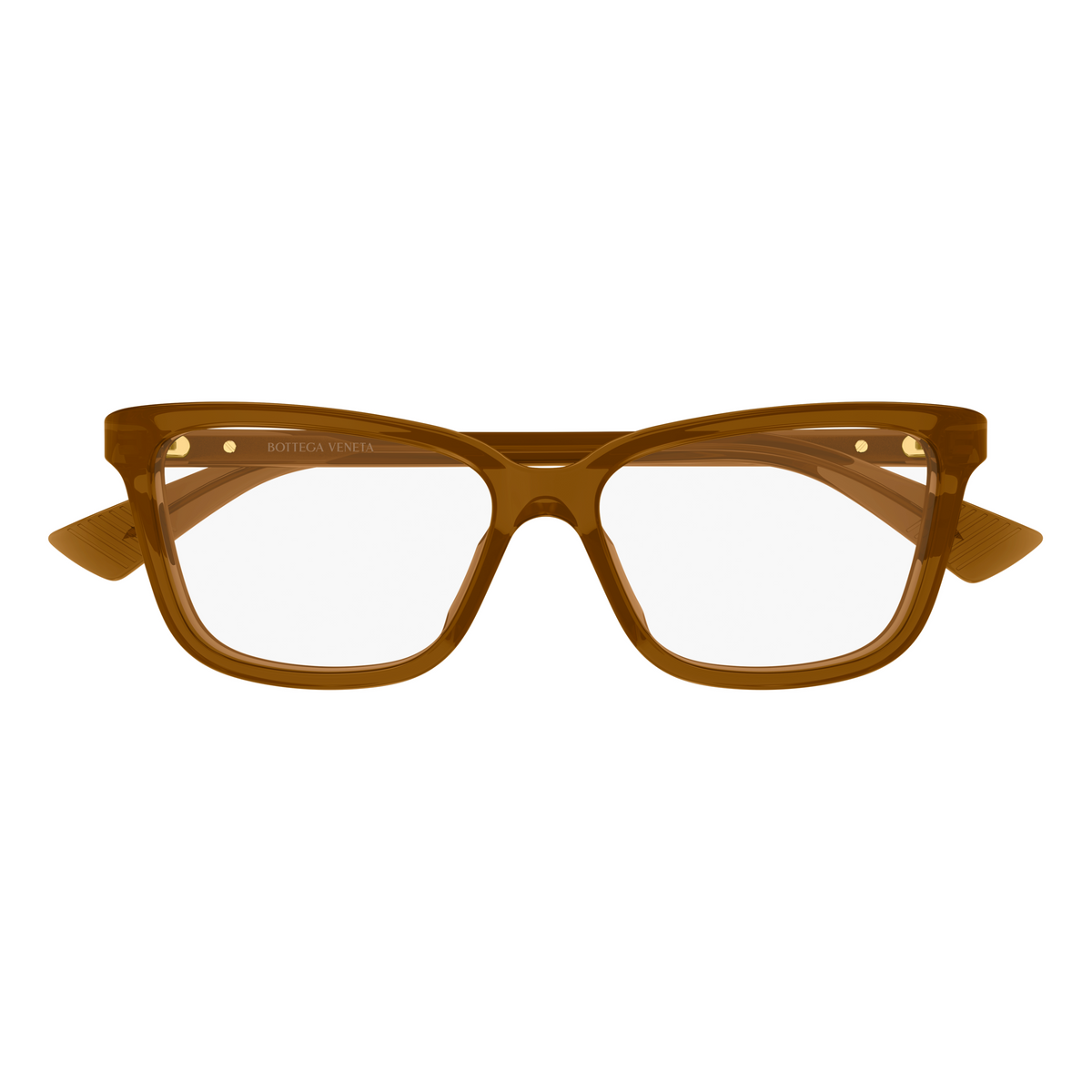 Bottega Veneta BV1499O Ocre 54 007 de face - Les Lunettes de Pauline