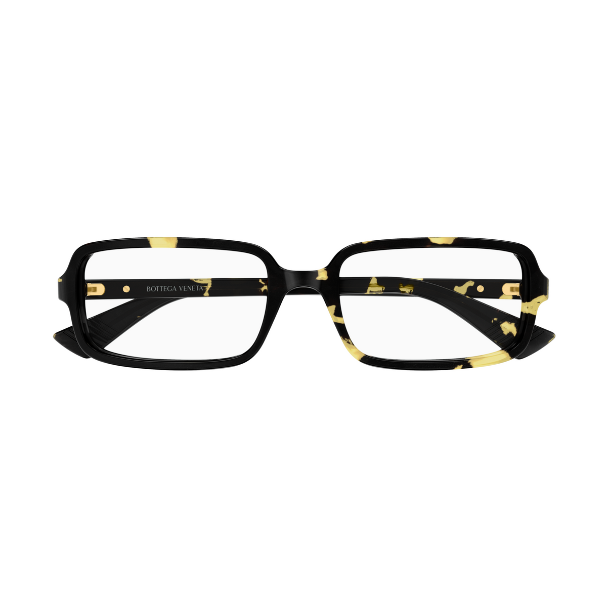 Bottega Veneta BV1500O Écaille Havane 002 de face - Les Lunettes de Pauline
