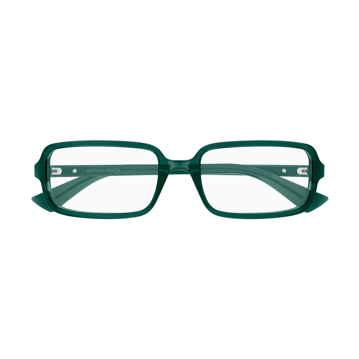 Bottega Veneta BV1500O Vert Émeraude 004 de face - Les Lunettes de Pauline