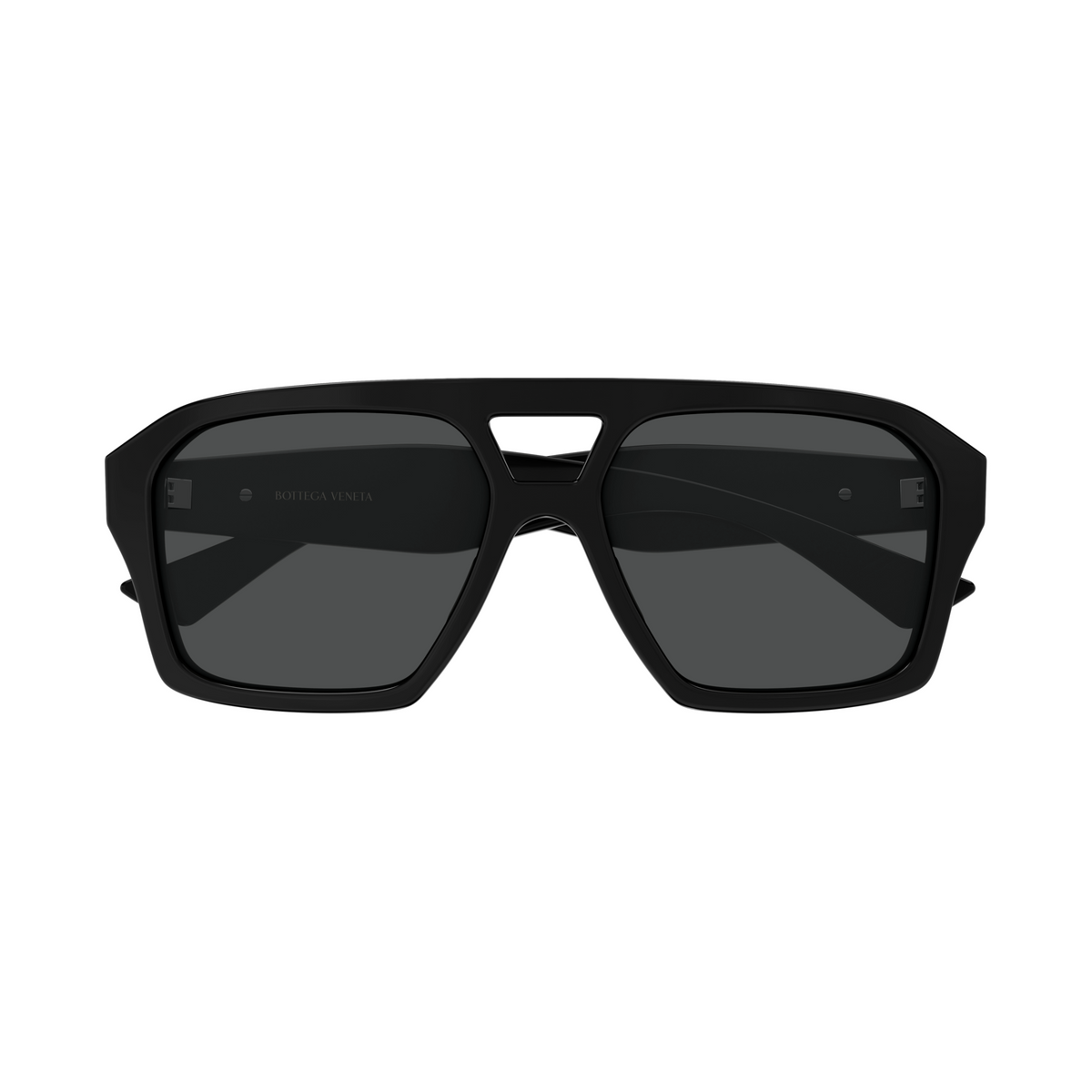 Bottega Veneta BV1501S Noir 001 de face - Les Lunettes de Pauline