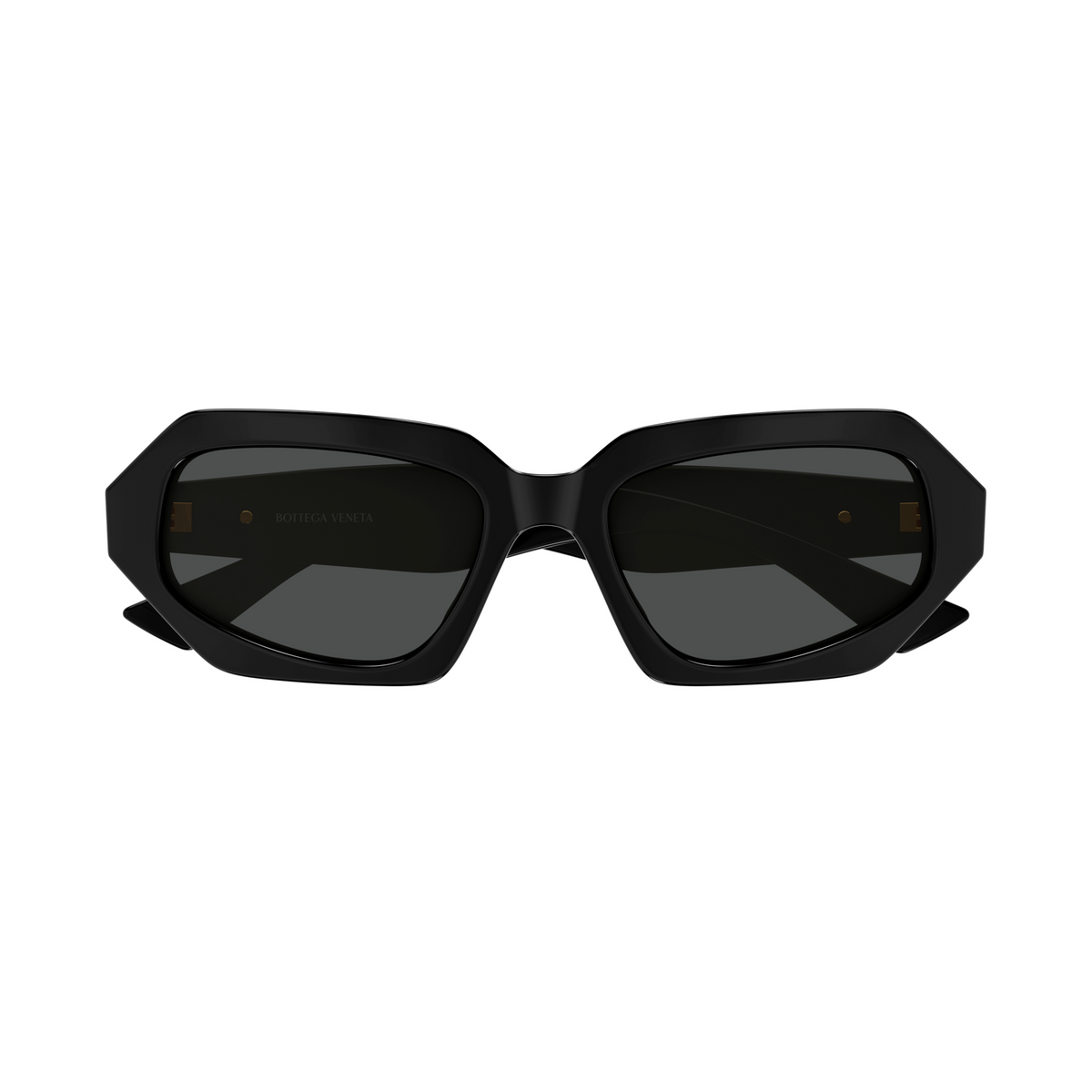 Bottega Veneta BV1502S Noir 001 de face - Les Lunettes de Pauline