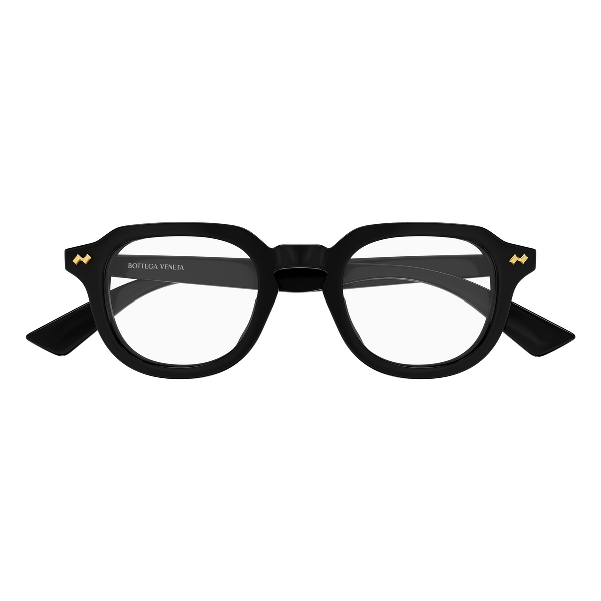 Bottega Veneta BV1505O Noir 005 de face - Les Lunettes de Pauline