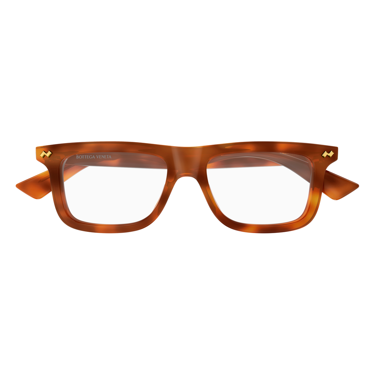 Bottega Veneta BV1506O Écaille Havane 002 de face - Les Lunettes de Pauline