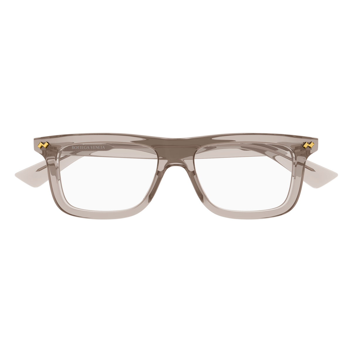 Bottega Veneta BV1506O Taupe Rosé 004 de face - Les Lunettes de Pauline