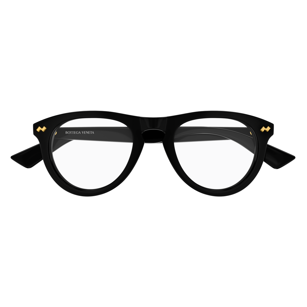 Bottega Veneta BV1507O Noir 006 de face - Les Lunettes de Pauline