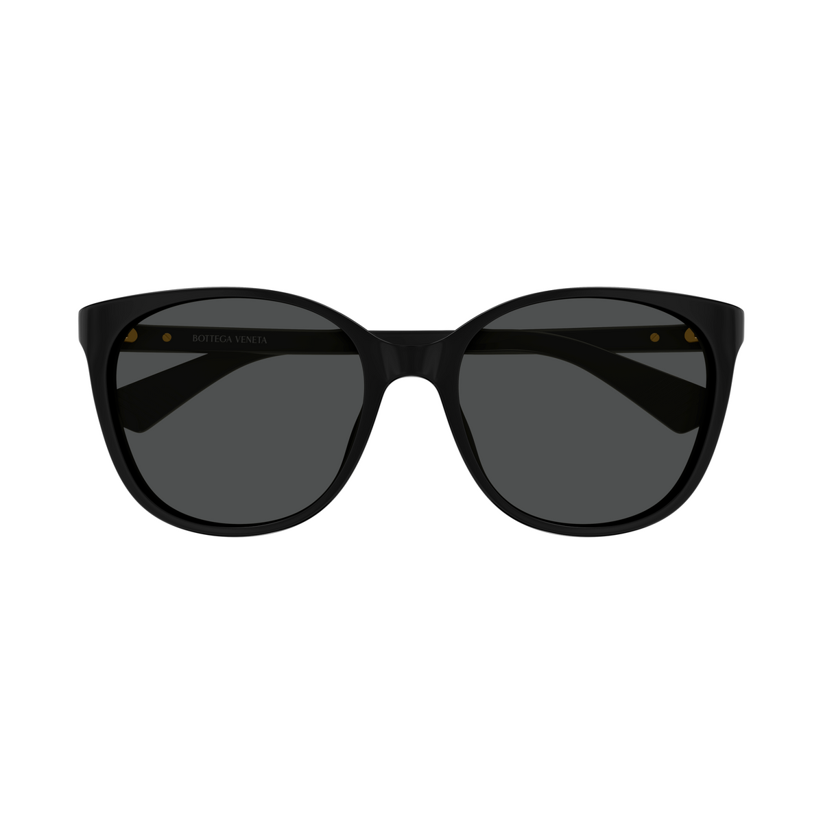 Bottega Veneta BV1515SK Noir 001 de face - Les Lunettes de Pauline