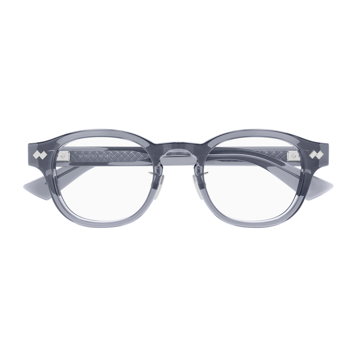 Bottega Veneta BV1518OA Bleu Clair 004 de face - Les Lunettes de Pauline