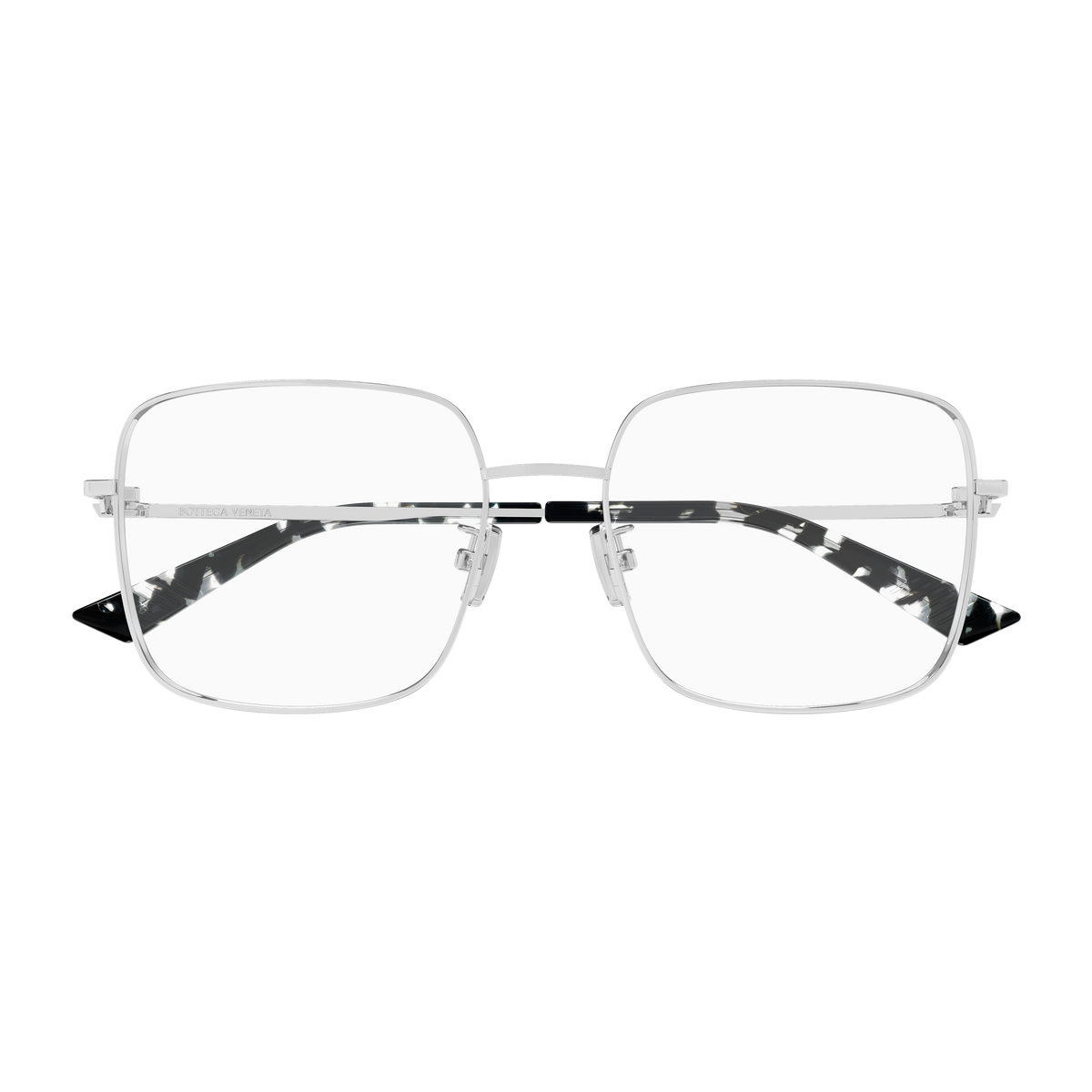 Bottega Veneta BV1519OJ Argenté 002 de face - Les Lunettes de Pauline