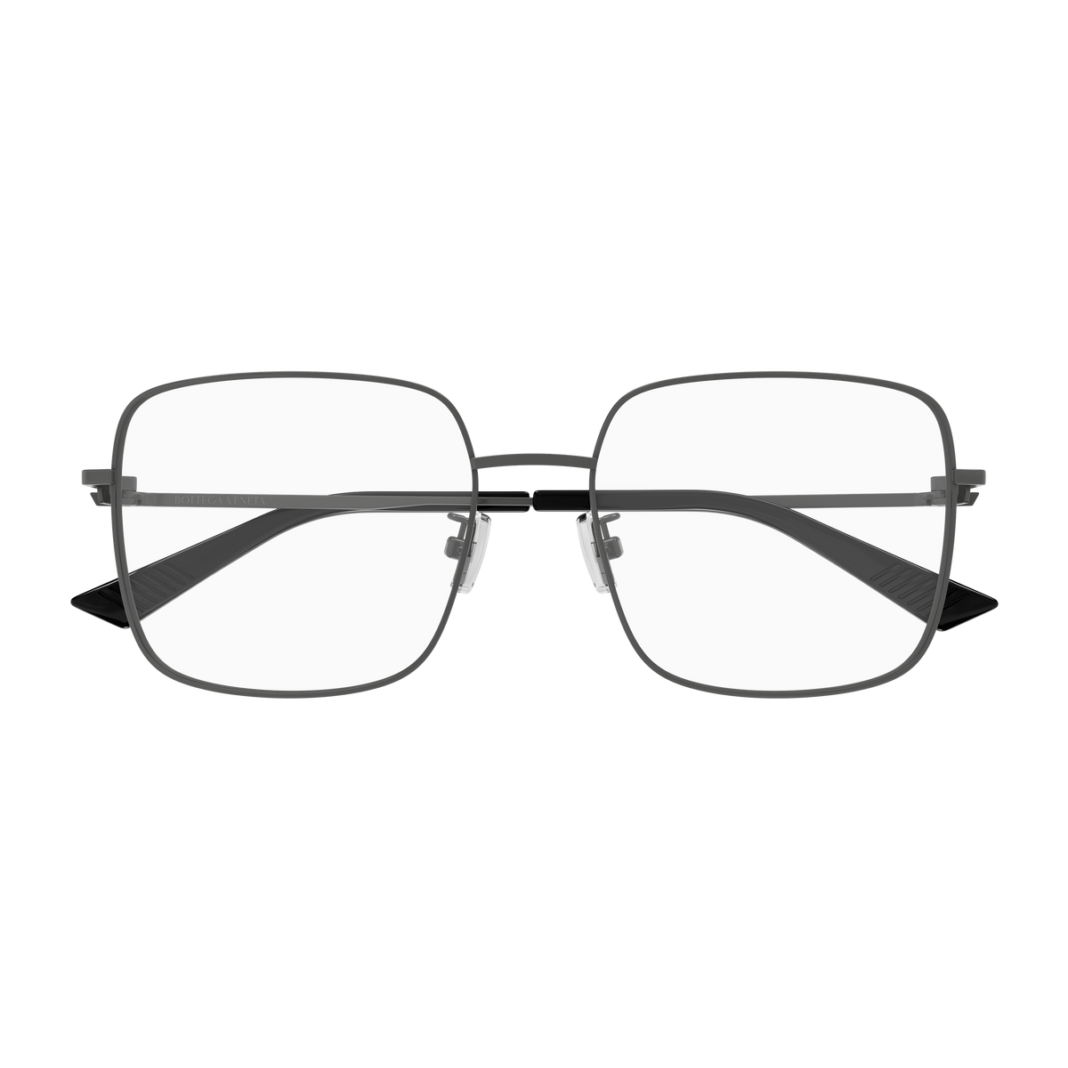 Bottega Veneta BV1519OJ Ruthénium 003 de face - Les Lunettes de Pauline
