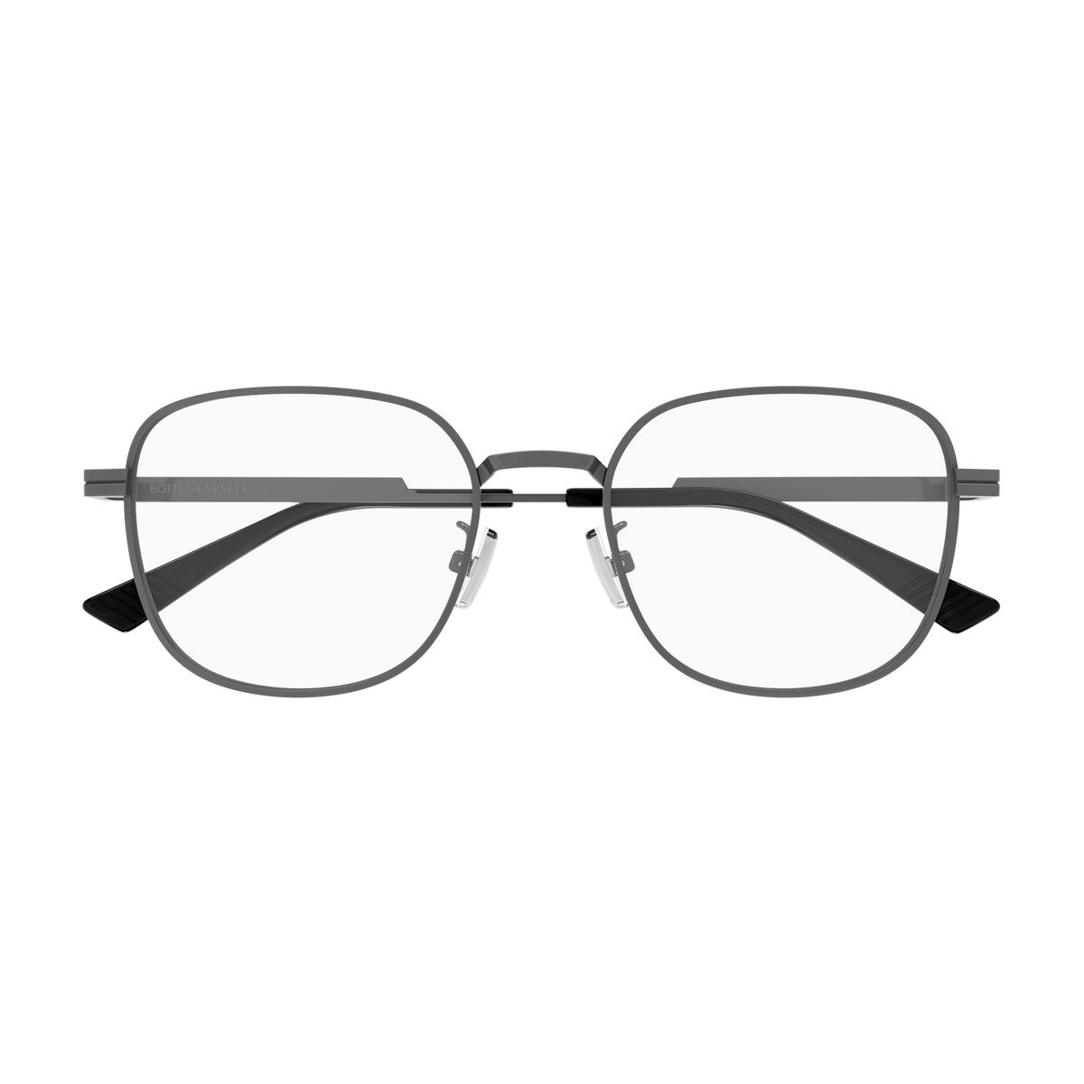 Bottega Veneta BV1521OJ Ruthénium 003 de face - Les Lunettes de Pauline