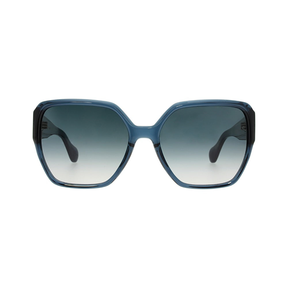 Carven CC4065S Cristal Bleu Pétrole CE69 de face - Les Lunettes de Pauline
