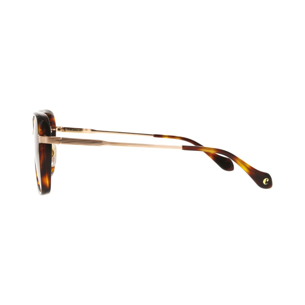 Carven CC4071S Écaille Havane E102 en détail des branches - Les Lunettes de Pauline