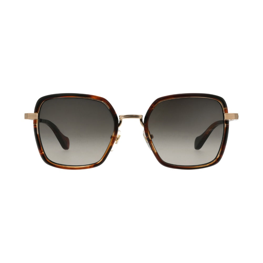 Carven CC4071S Écaille Jaune et Noire ECDO de face - Les Lunettes de Pauline