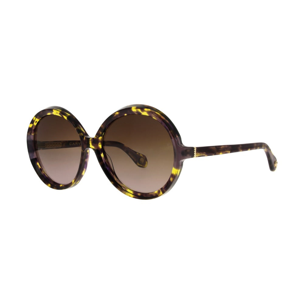 Carven CC4072S Écaille Mouchetée E559 de trois-quarts - Les Lunettes de Pauline