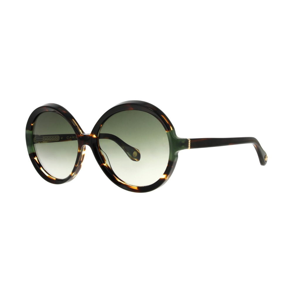 Carven CC4072S Écaille Foncée E605 de trois-quarts - Les Lunettes de Pauline