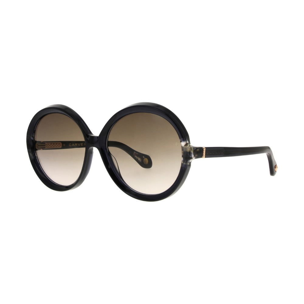 Carven CC4072S Cristal Bleu Encre EN69 de trois-quarts - Les Lunettes de Pauline