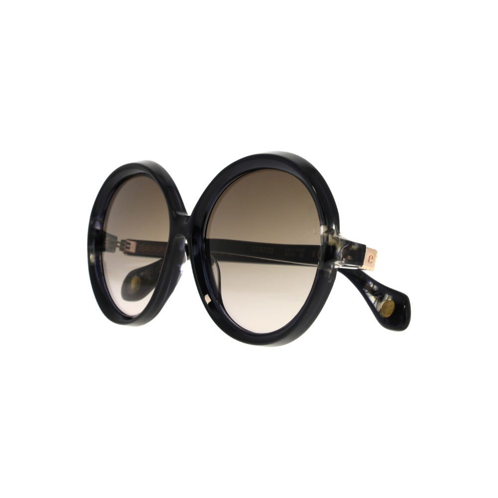 Carven CC4072S Cristal Bleu Encre EN69 en détail des branches - Les Lunettes de Pauline