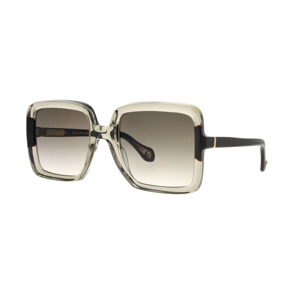 Carven CC4073S Cristal Taupe TA67 de trois-quarts - Les Lunettes de Pauline