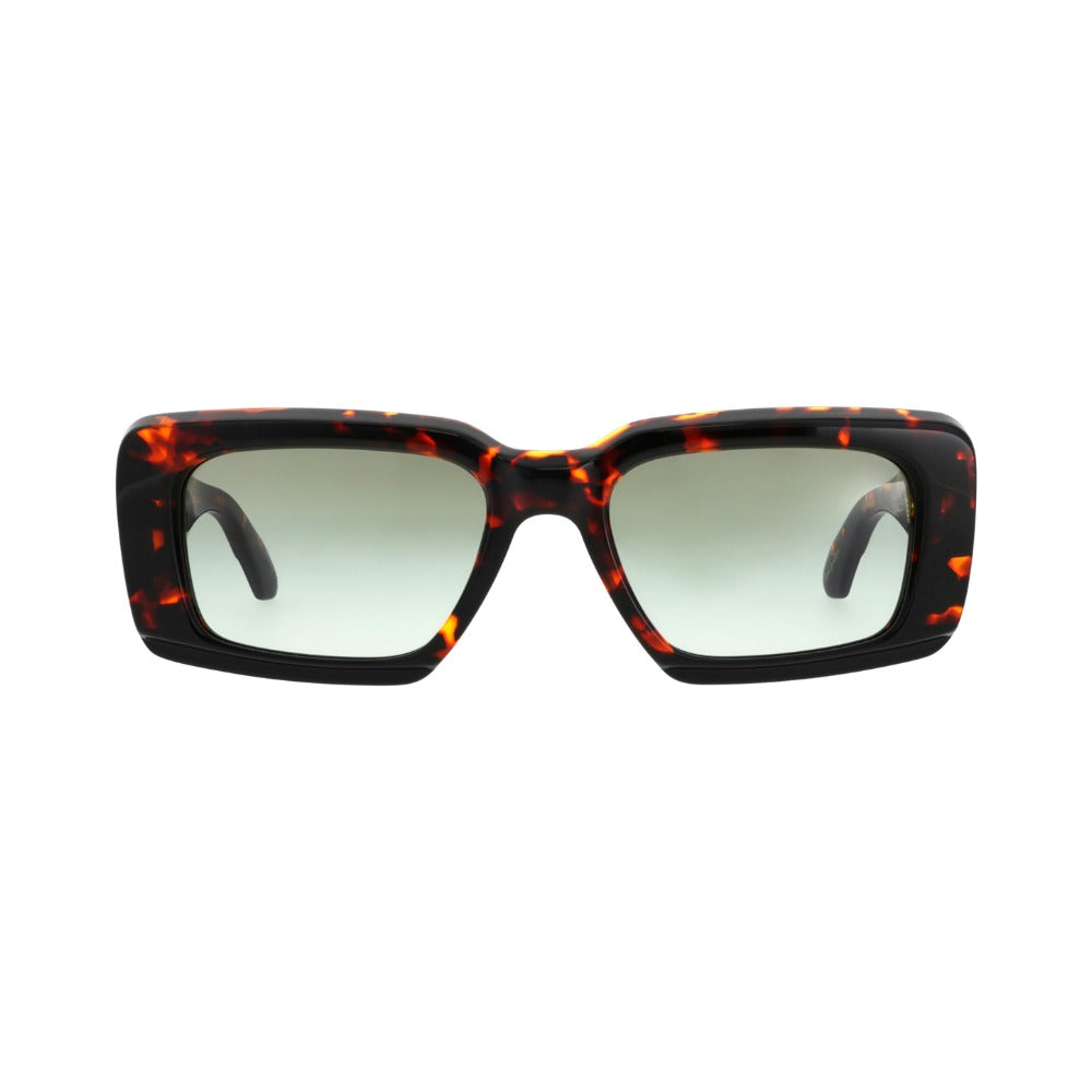 Carven CC4088S Écaille Foncée et Galuchat ECNO de face - Les Lunettes de Pauline