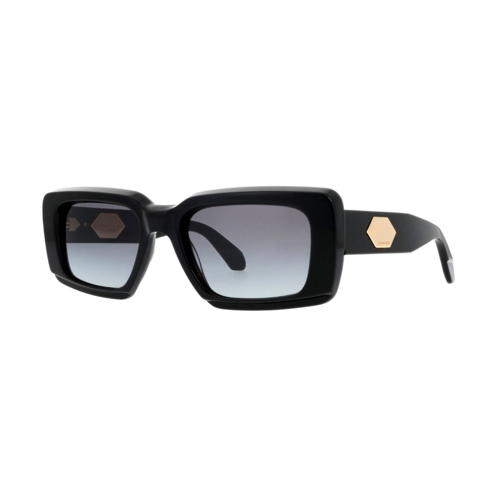 Carven CC4088S Noir NO61 de trois-quarts - Les Lunettes de Pauline