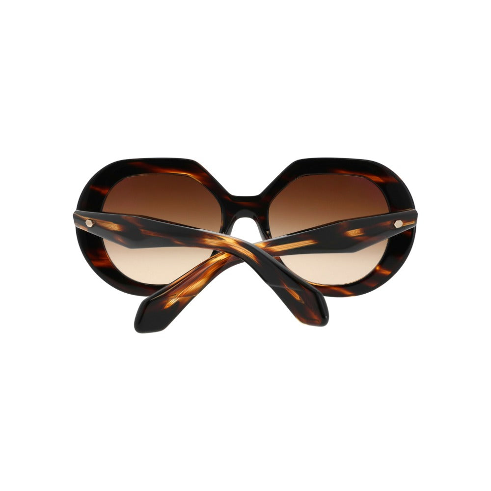 Carven CC4090S Écaille Havane E161 en détail des branches - Les Lunettes de Pauline