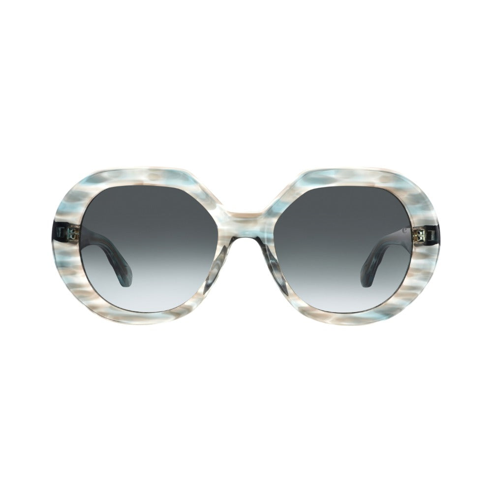 Carven CC4090S Écaille Vagues Vert d'Eau E653 de face - Les Lunettes de Pauline