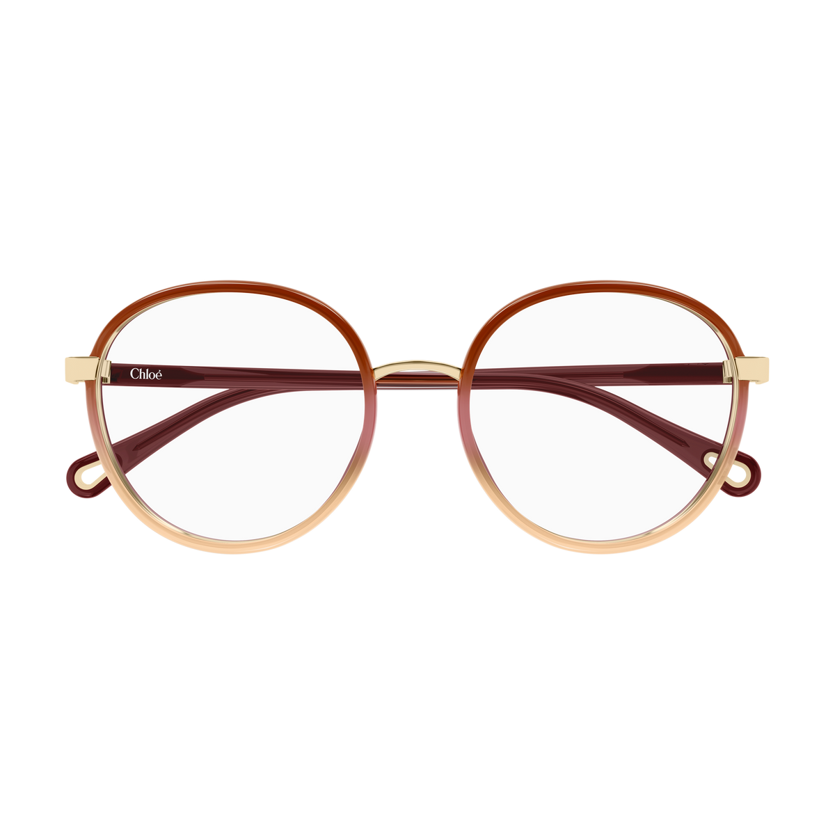 Chloé CH0033O Bordeaux 011 de face - Les Lunettes de Pauline