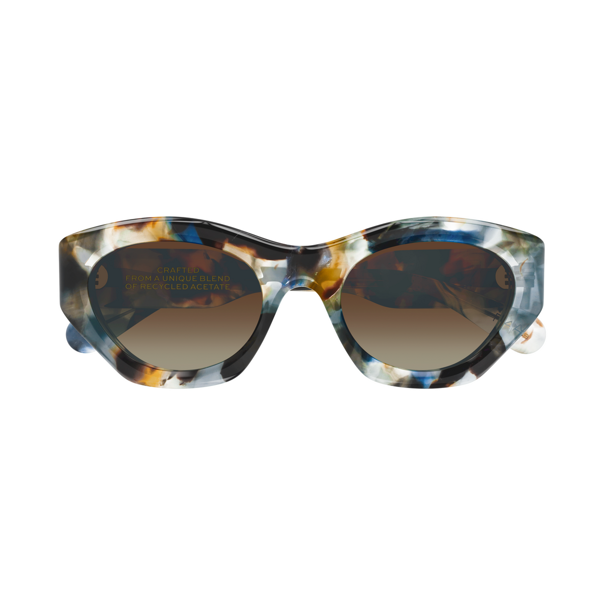 Chloé CH0220S Gris 017 de face - Les Lunettes de Pauline