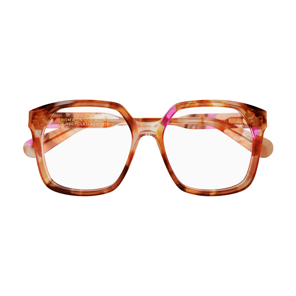 Chloé CH0263O Écaille Blonde 010 de face - Les Lunettes de Pauline