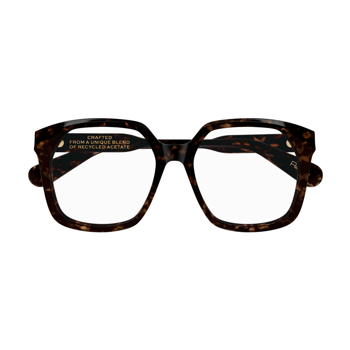 Chloé CH0263O Écaille Havane 009 de face - Les Lunettes de Pauline