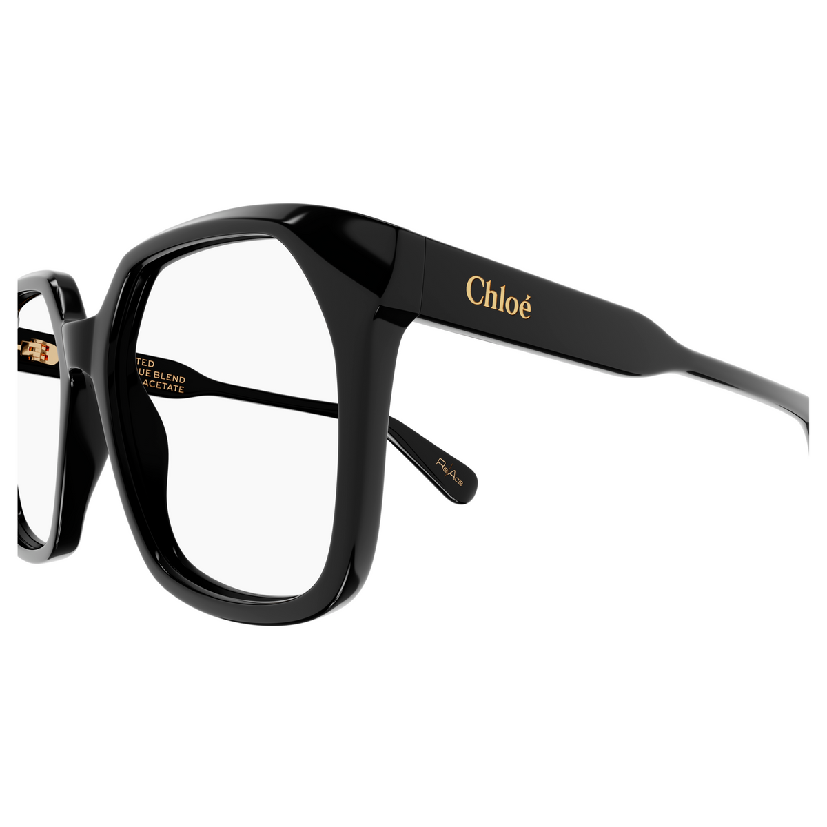Chloé CH0263O Noir 008, détail des branches - Les Lunettes de Pauline
