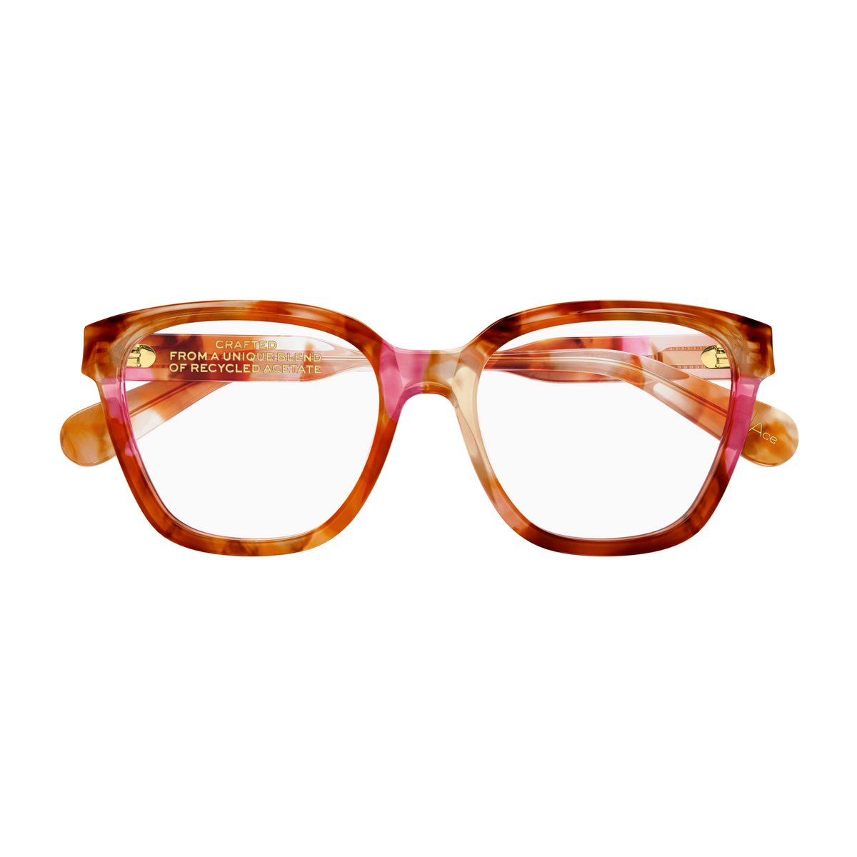 Chloé CH0265O Écaille Havane 008 de face - Les Lunettes de Pauline