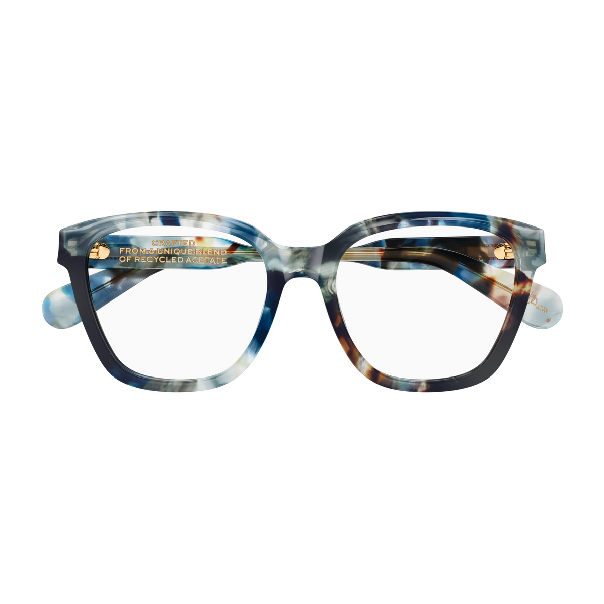 Chloé CH0265O Gris 009 de face - Les Lunettes de Pauline