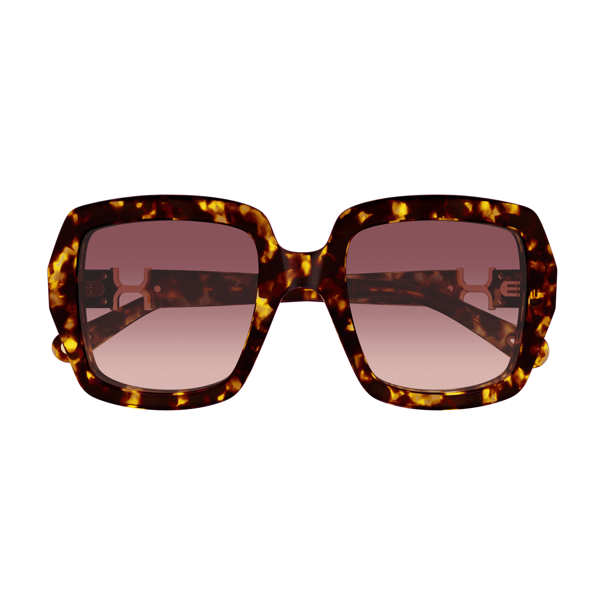 Chloé CH0301S Écaille Havane 002 de face - Les Lunettes de Pauline