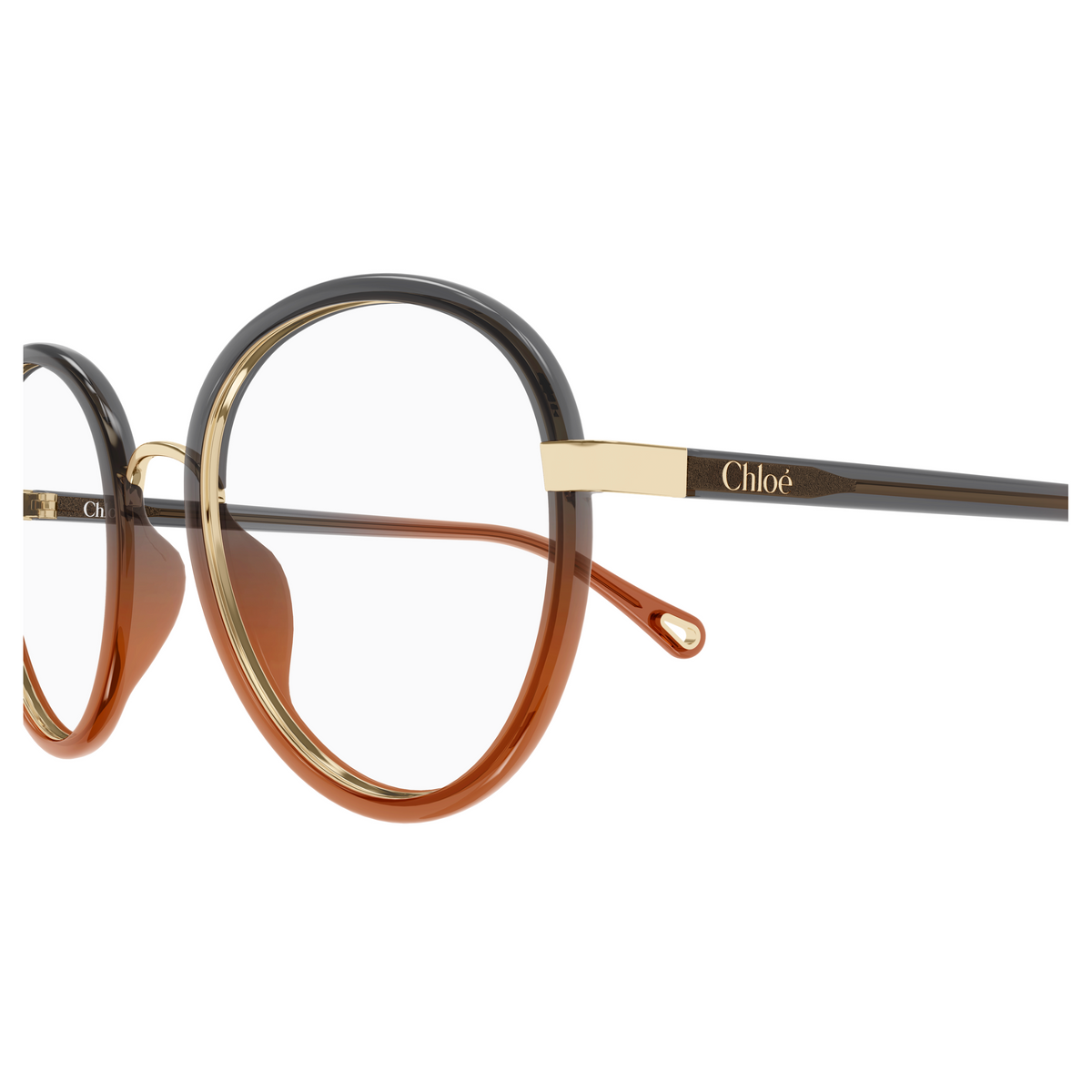 Chloé CH0308O Noir 007, détail des branches - Les Lunettes de Pauline