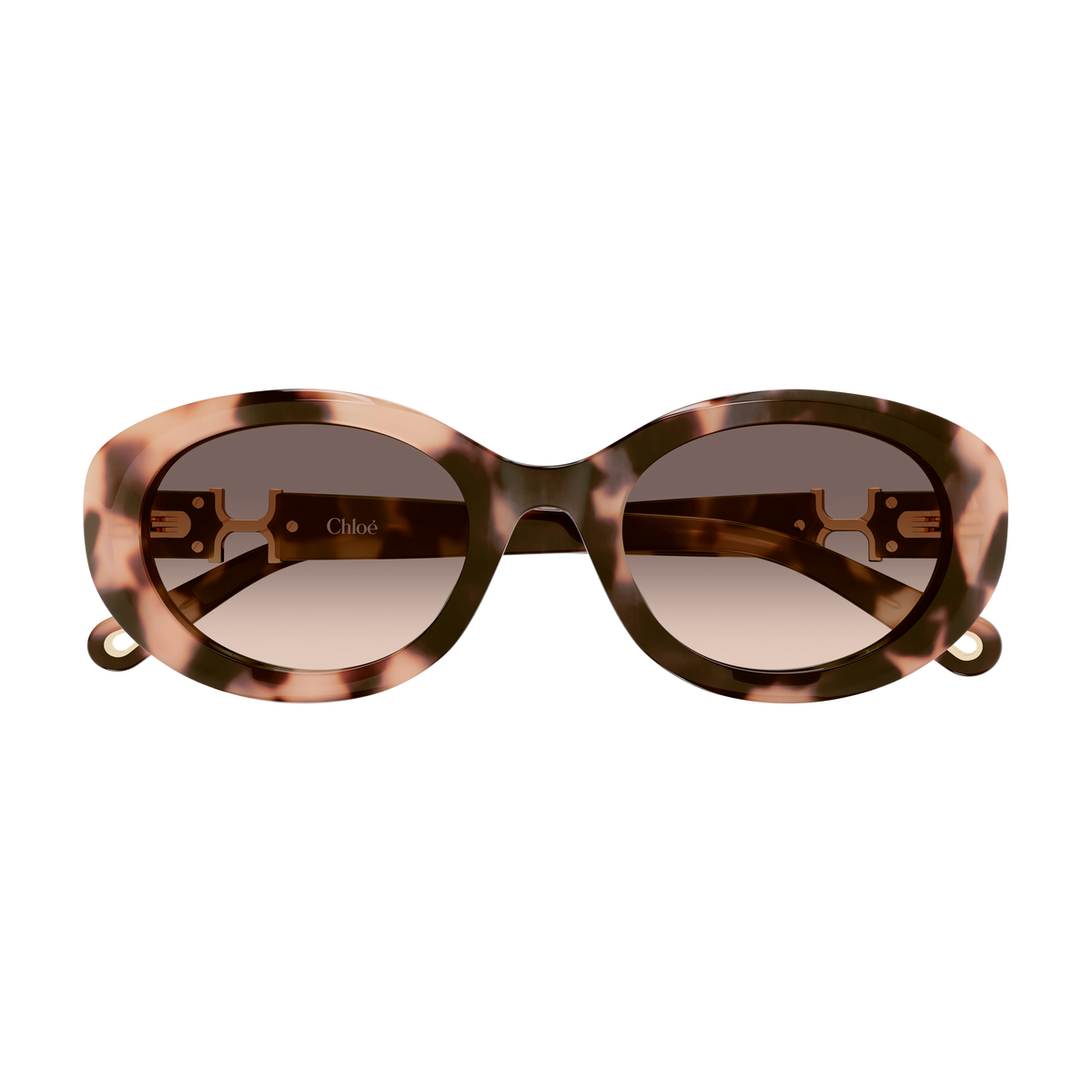Chloé CH0323SK Écaille Havane 006 de face - Les Lunettes de Pauline