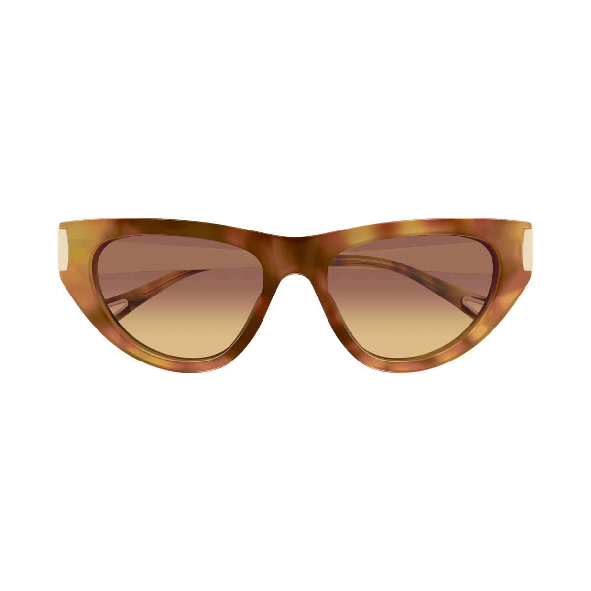 Chloé CH0350S Écaille Blonde 002 de face - Les Lunettes de Pauline
