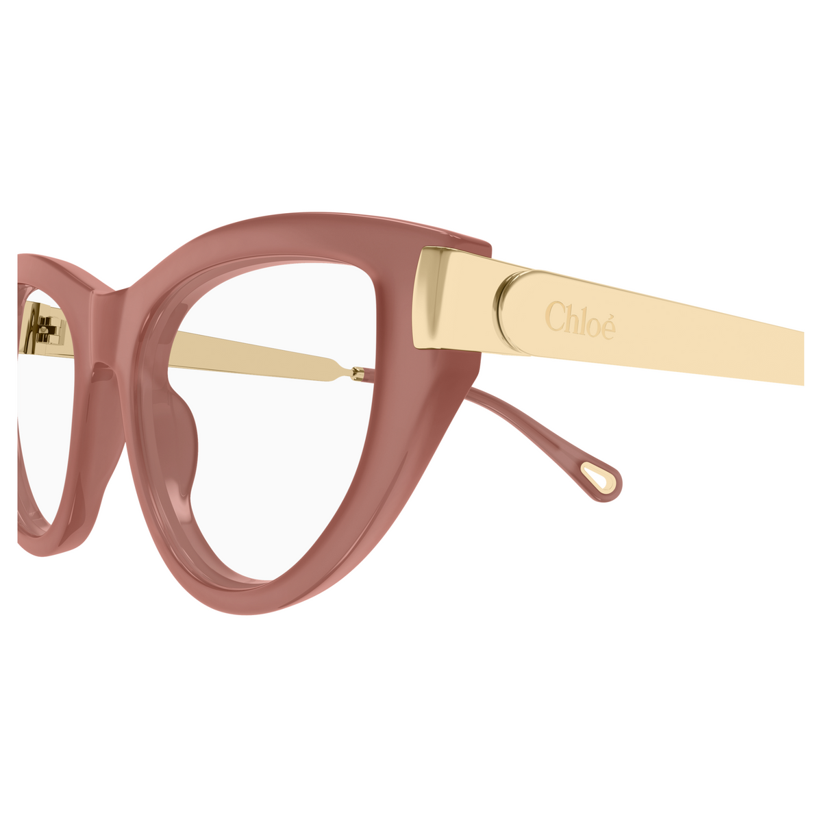 Chloé CH0352O Rose 004, détail des branches - Les Lunettes de Pauline